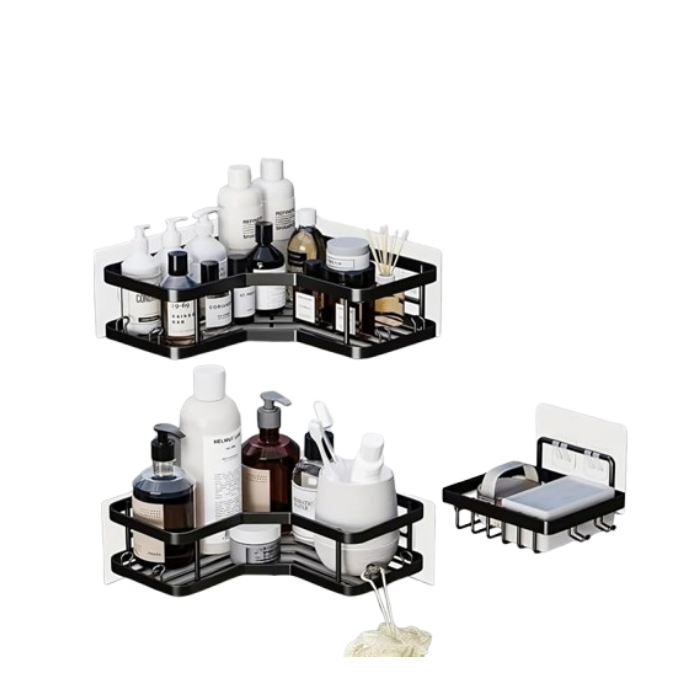 رف ركني شيك للحمّام