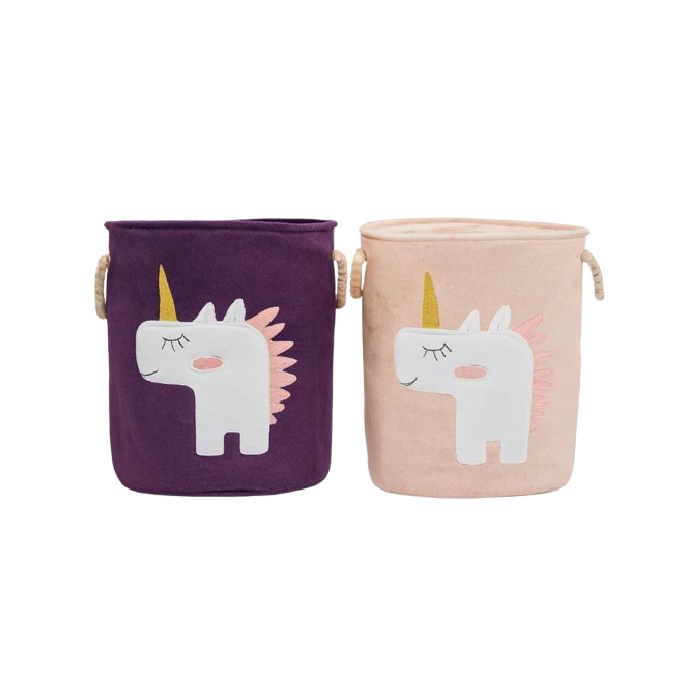 Unicorn Fabric Laundry Basket