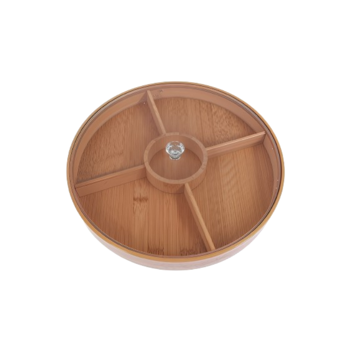 Elegant Wooden Serving Tray