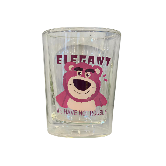 Cute Cartoon Kids Glass Cups