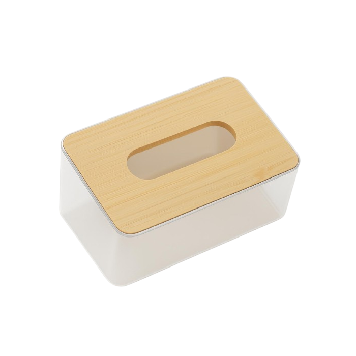 علبة مناديل أنيقة بغطاء 