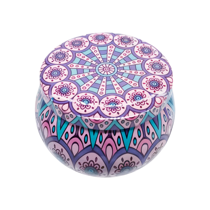 شمع عطري بتصميم بوهيمي 