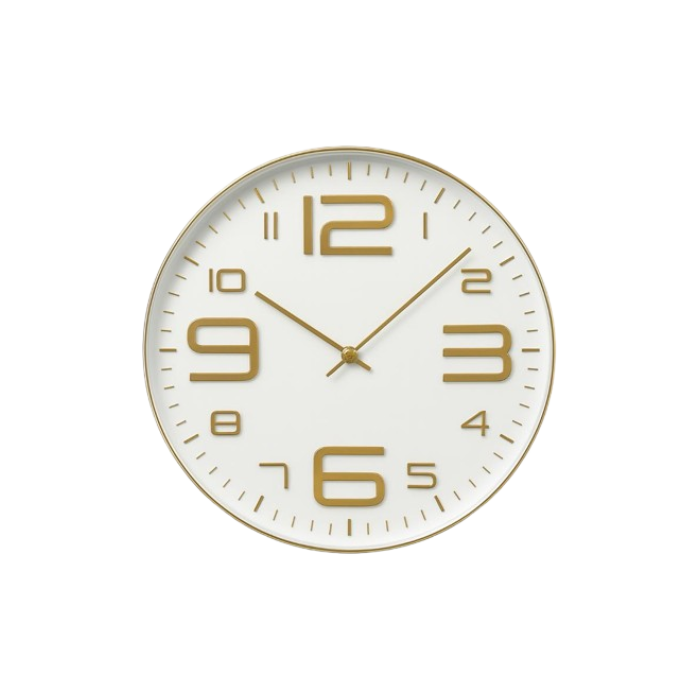 ساعة حائط أنيقة وعصرية