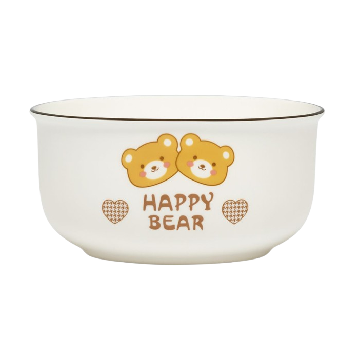 وعاء بورسلين بشكل دب