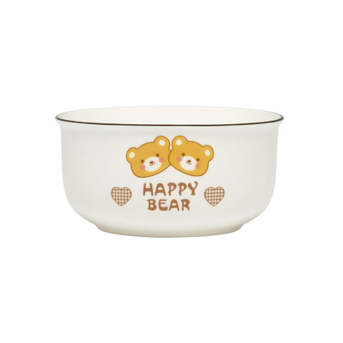 وعاء بورسلين بشكل دب