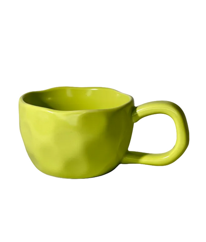 Modern Minimalist Wavy Ceramic Mug