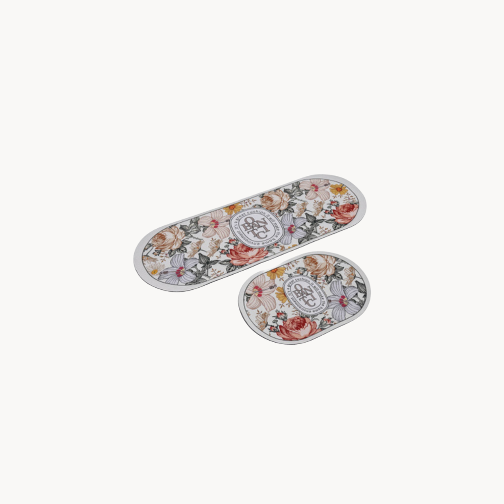 Floral Mat Set