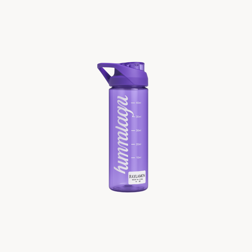 Trasnparent Colored Water Bottle - 400ML