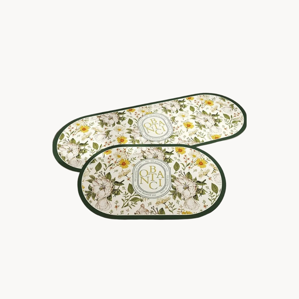 Floral Mat Set