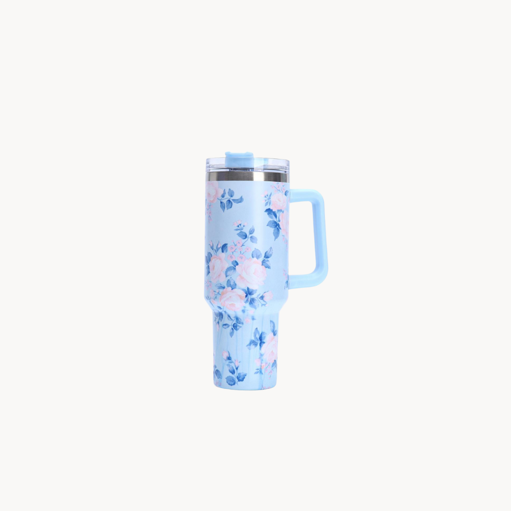 Floral Thermos Bottle – For Everyday Use