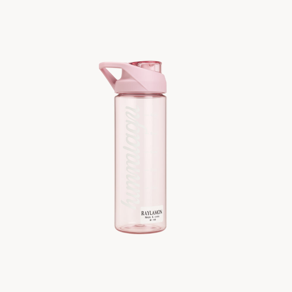 Trasnparent Colored Water Bottle - 400ML