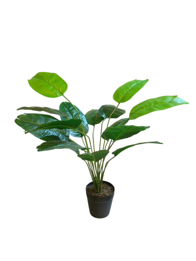 Artificial Tropical Leaf Plant - 60 CM