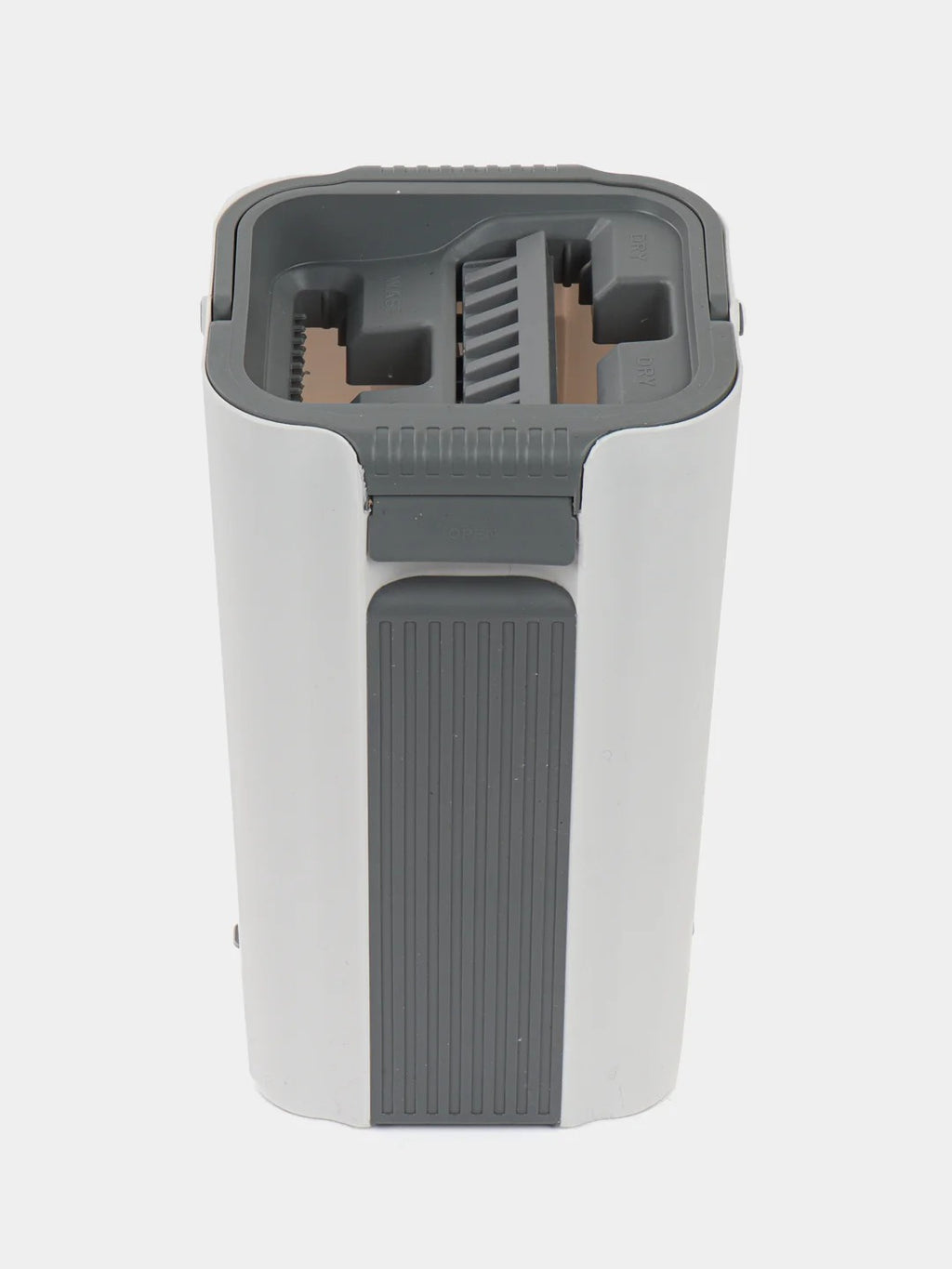 Premium Dual-Chamber Flat Mop Bucket with Wringer System