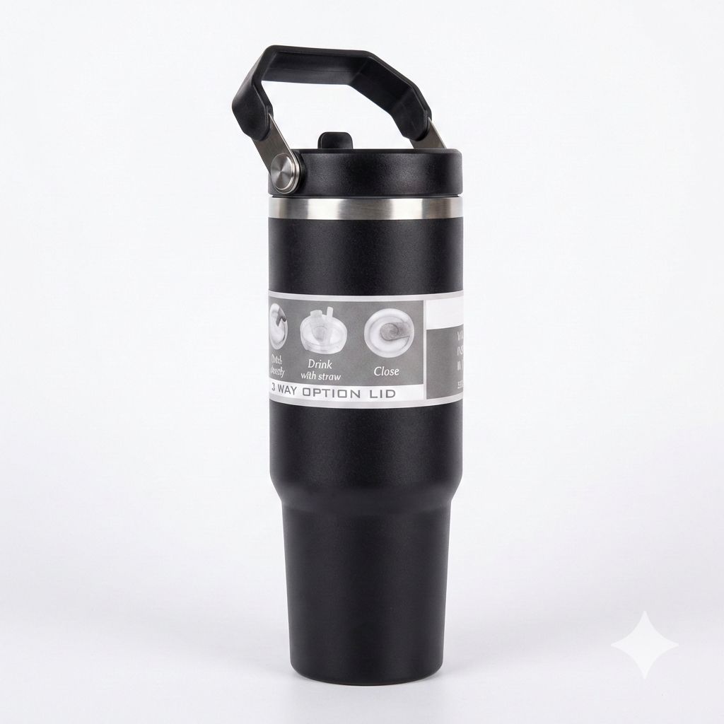Large Vacuum Insulated Travel Mug – 900ML
