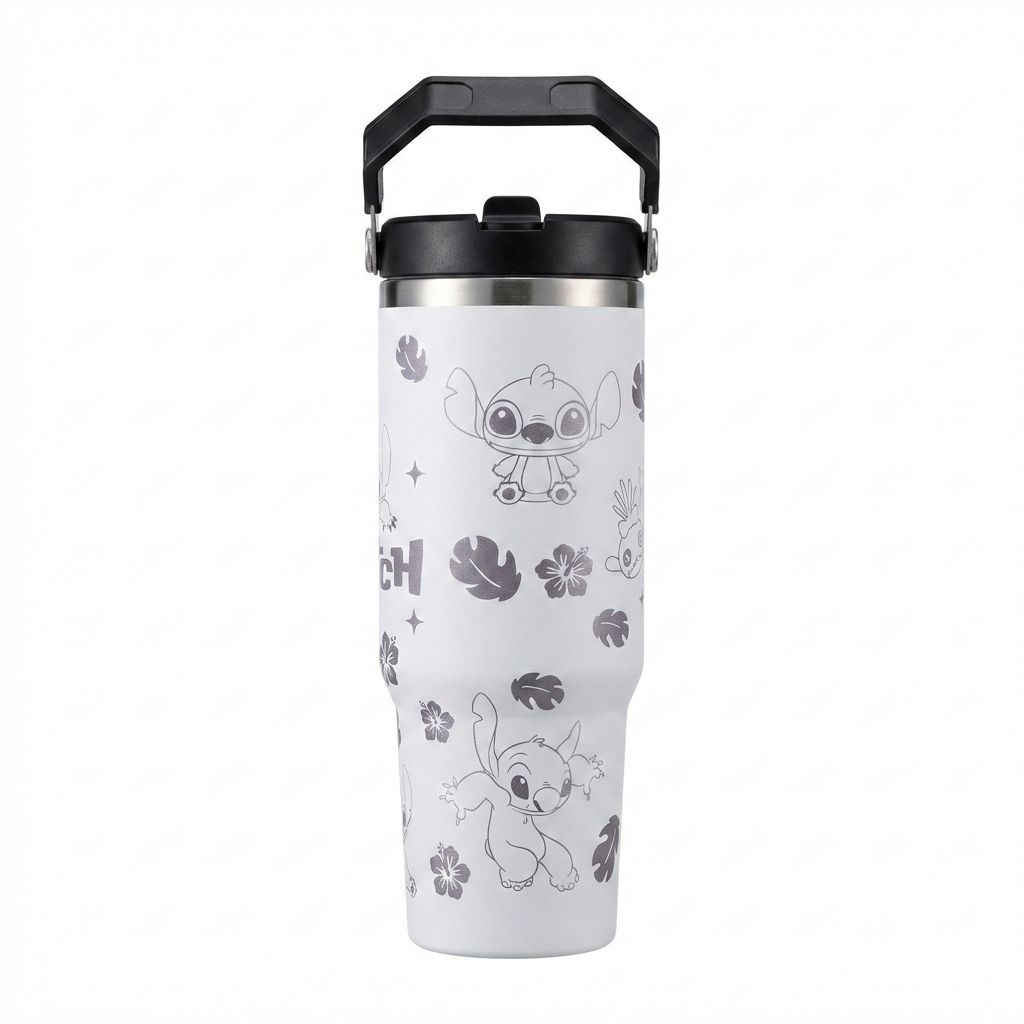 Stitch Tropical Adventure Tumbler