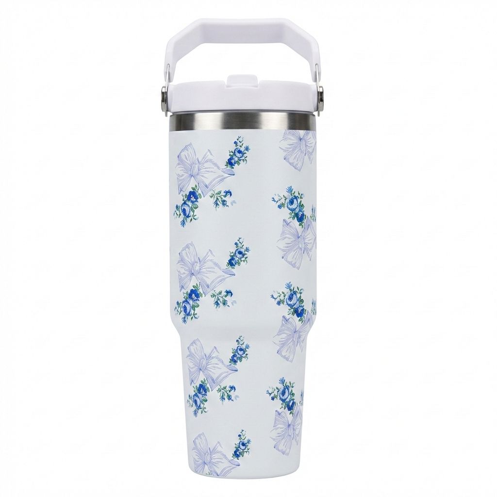 Floral Insulated Tumbler