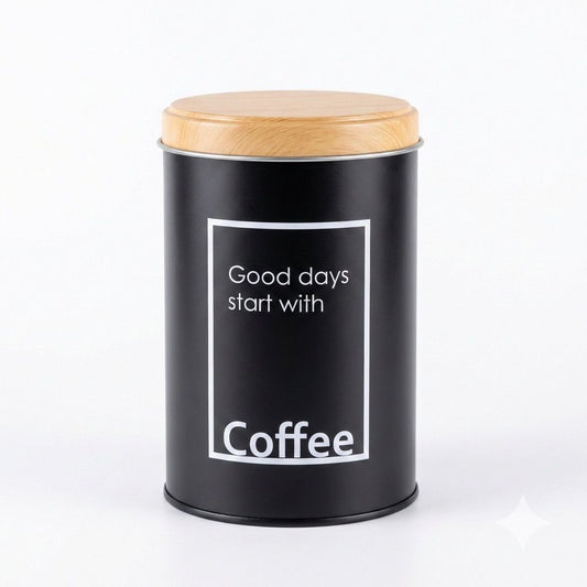 "Good Days" Round Coffee Tin