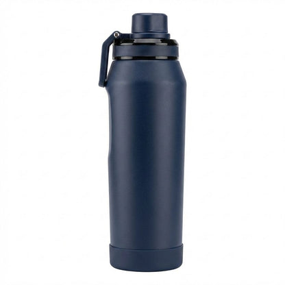 Minimalist Matte Insulated Sport Water Bottle with Carry Handle 500 mm