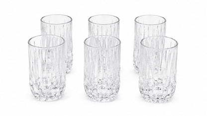 Crystal Drinking Glass Set - Set of 6