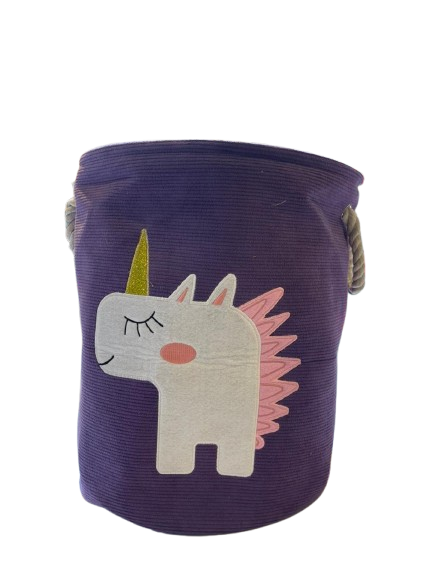 سلة غسيل مطرزة "I LOVE SPACE"