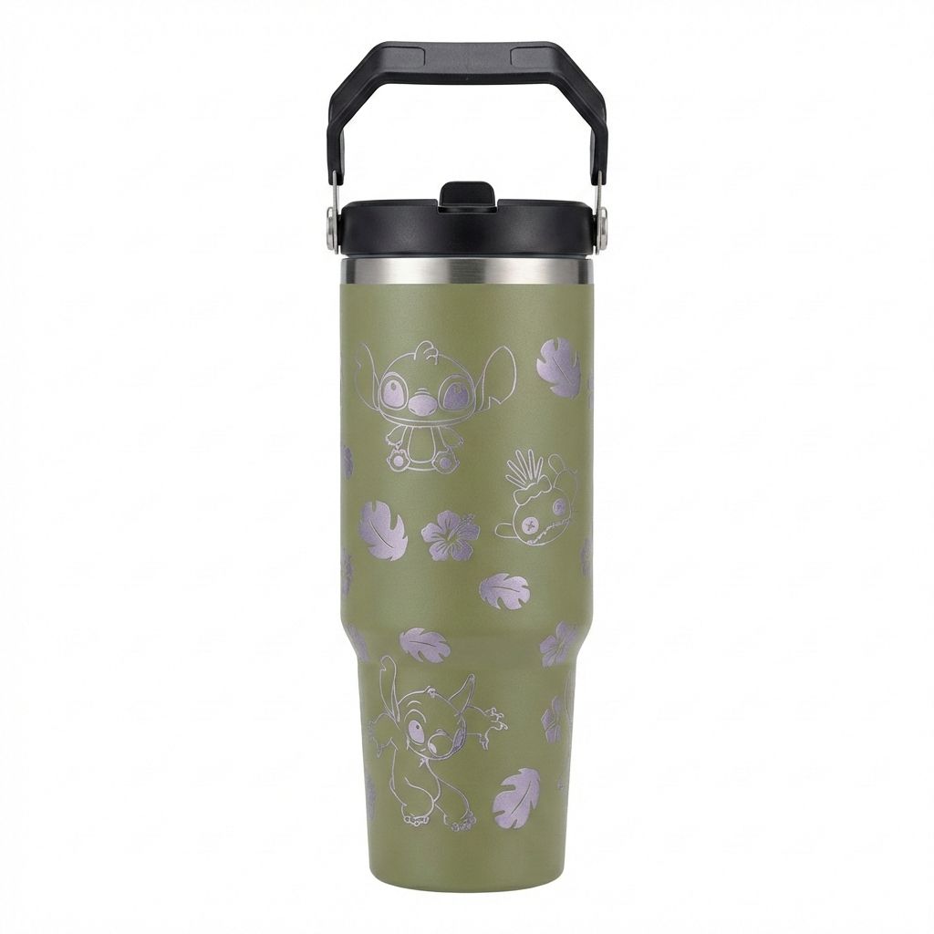 Stitch Tropical Adventure Tumbler