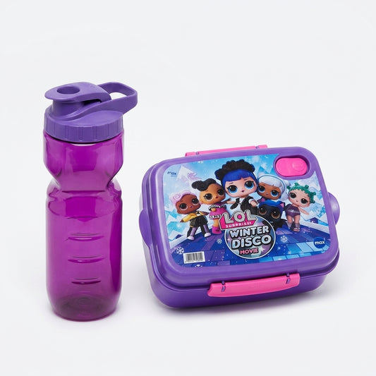 Character Themed Lunch Box and Water Bottle Set
