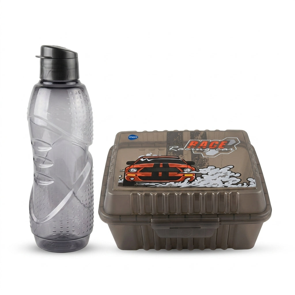 Themed Lunch Box and Water Bottle Combo Set