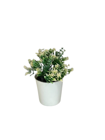 White Mini Bloom Pot