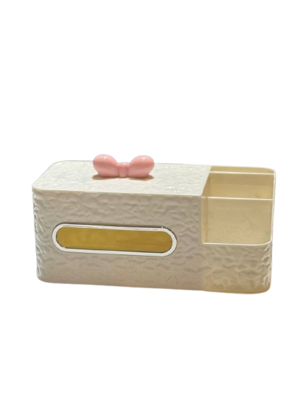 Cream Storage Box with Tissue Dispenser