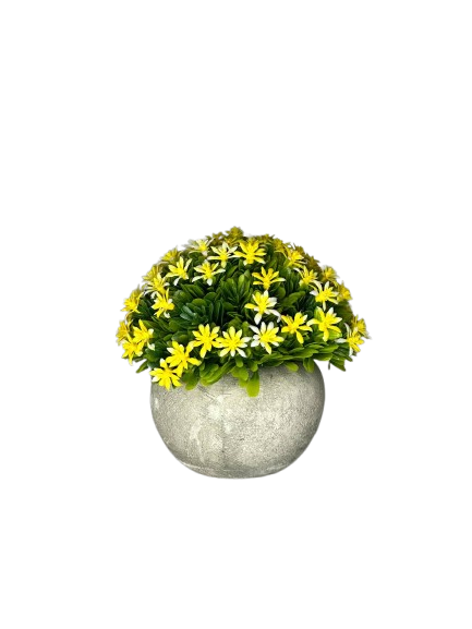 Sunshine Bloom Decorative Pot