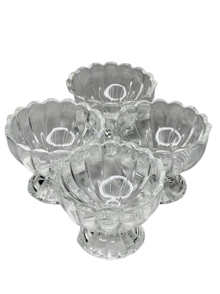 Crystal Dessert Bowl Set