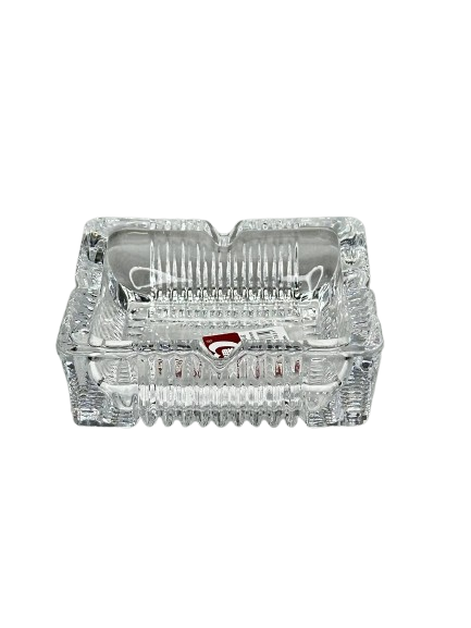Crystal Rectangular Ashtray