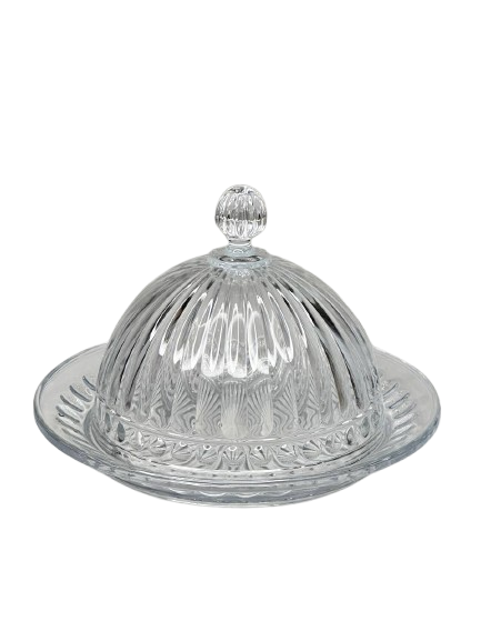 Glass Dome Serving Plate